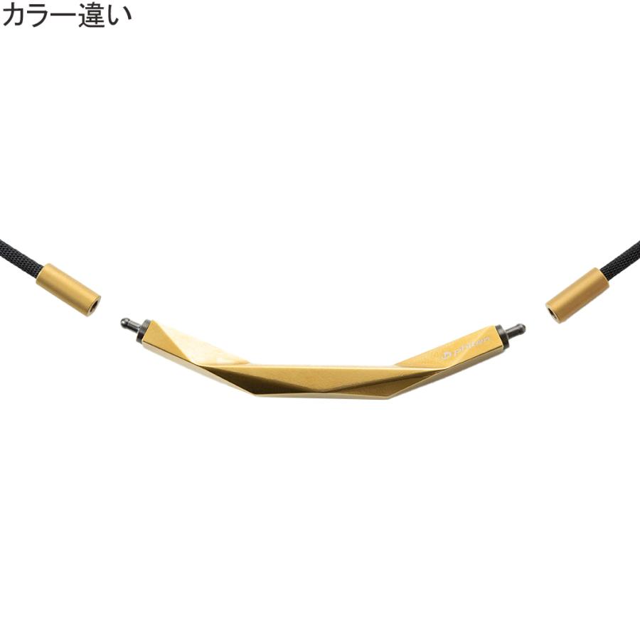 ファイテン phiten RAKUWAネックレス ダイヤモンドカット シルバー 健康アクセサリー ラクワ メタックス採用 高級感 ワンタッチ着脱 こり改善 血行改善の画像