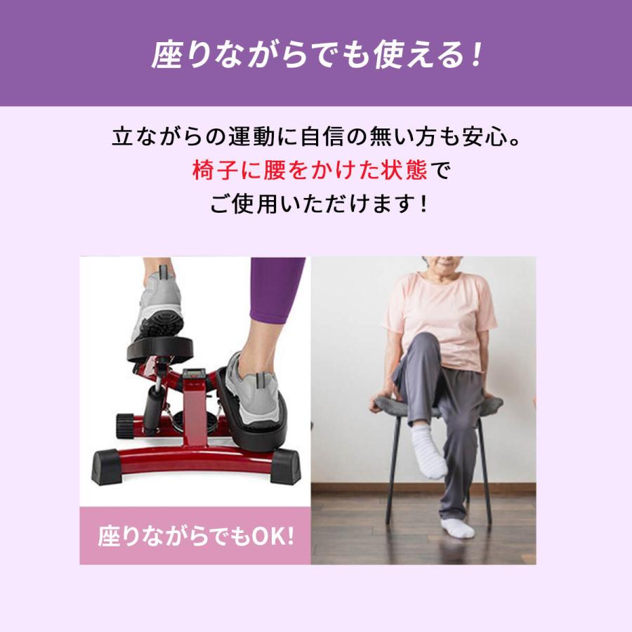 ☆未使用　ショップ　ジャパン　ナイスデイ エクササイズステッパー レッド esports_9263513090753