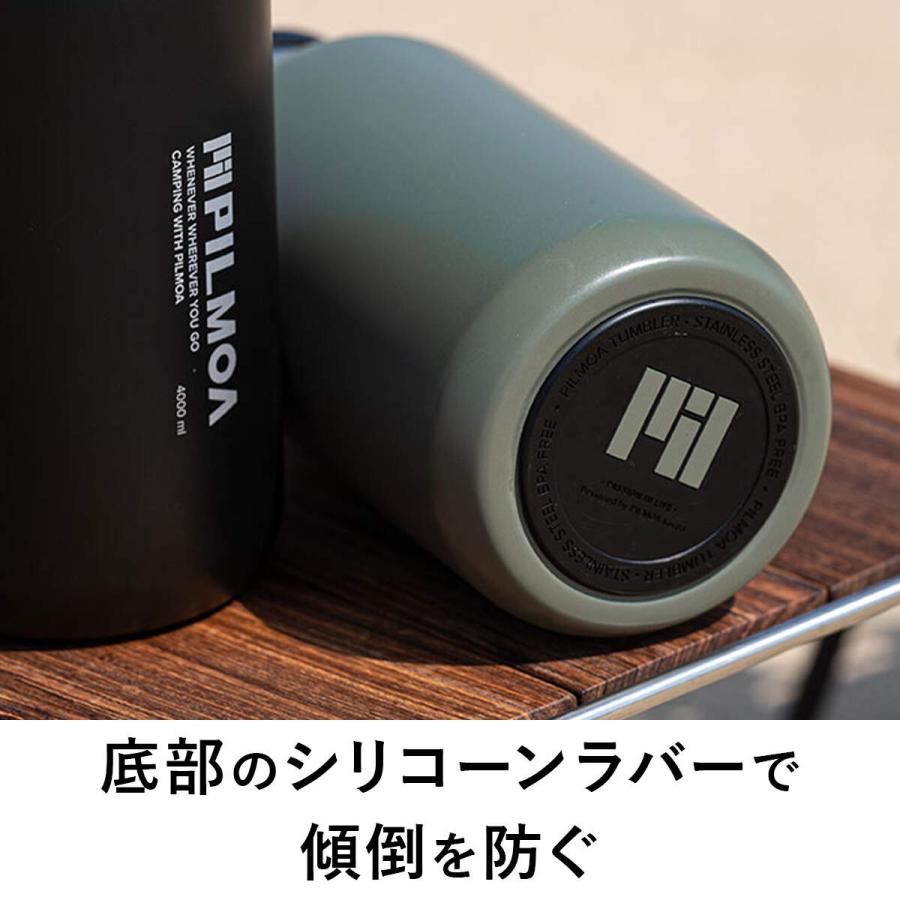 ★5%OFFクーポン 7/15限定★ ピルモア PILMOA 大容量真空タンブラー4L E4000 真空タンブラー 魔法瓶 保冷 保温 ステンレス 真空断熱 保冷タンブラー 保温 | PILMOA | 12