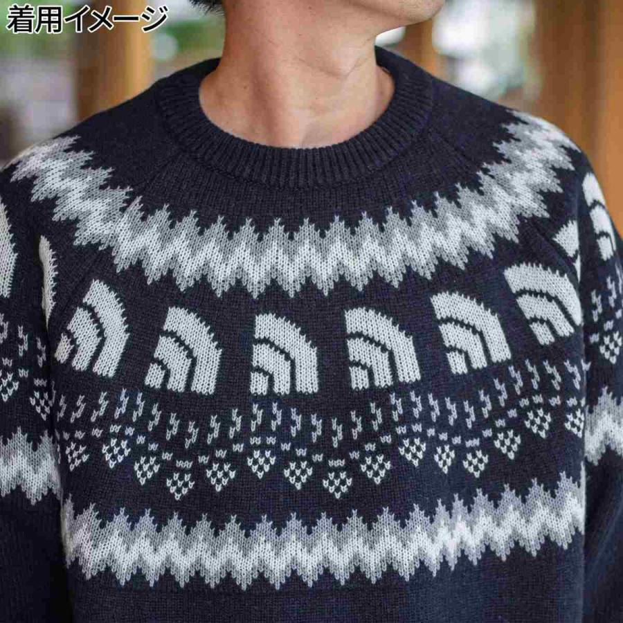 THE NORTH FACE ノルディック柄セーター L 2450-1021-1.jpg