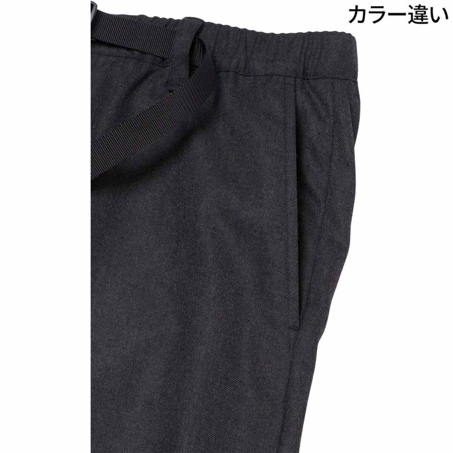 ザ・ノース・フェイス ウーリーコヨーテスラックス NB82460 AN アビエイターネイビー メンズ 2024秋冬モデル ロングパンツ テーパードパンツ スラックス
