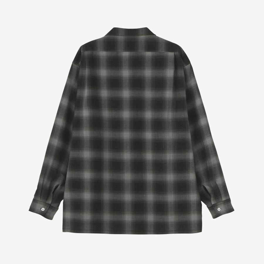 The North Face ロングスリーブウーリーチェックシャツ 2024FW ザ・ノース・フェイス】ロングスリーブウーリーチェックシャツ（ユニ