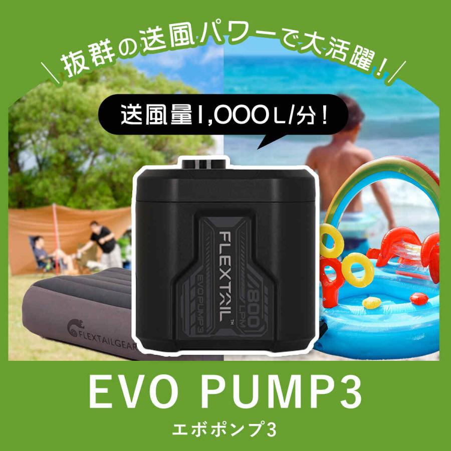 FLEXTAILGEAR フレックステイル アウトドア 寝具用 エボポンプ3
