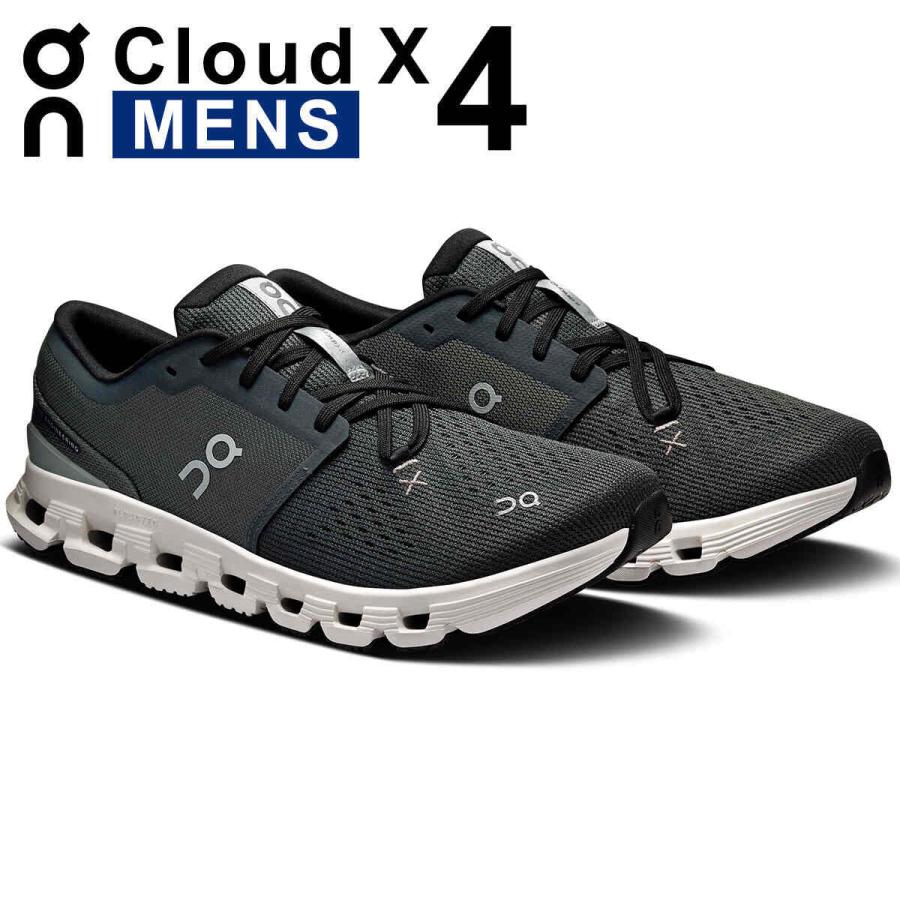 On（オン） クラウド エックス 4 メンズ ランニングシューズ 短距離