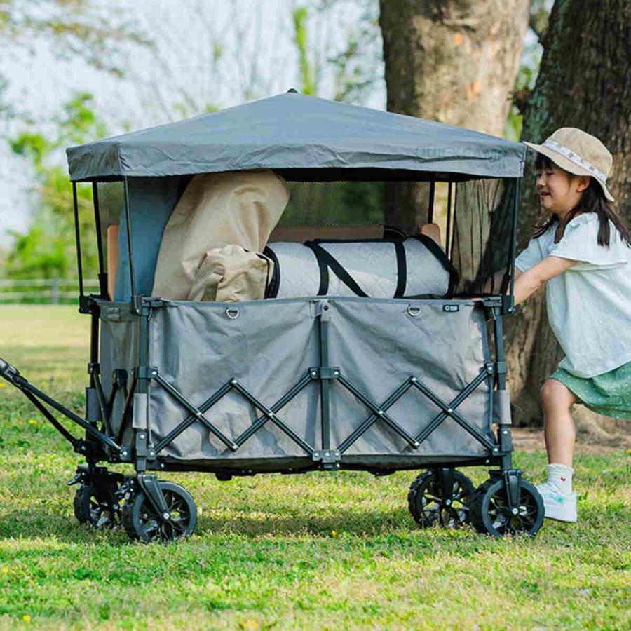 QUICKCAMP（クイックキャンプ） おでかけワゴン キャリーワゴン