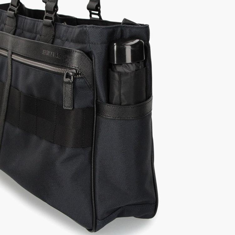 ブリーフィング BRIEFING FUSION SQ TOTE HD BRA203T05 通勤アイテム ビジネスバッグ 通勤バッグ 通学バッグ 横型トート 異素材コンビネーション 書類入れの画像
