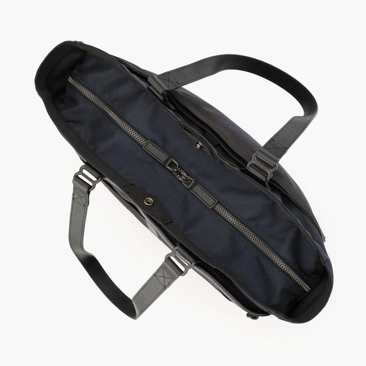 ブリーフィング BRIEFING FUSION SQ TOTE HD BRA203T05 通勤アイテム ビジネスバッグ 通勤バッグ 通学バッグ 横型トート 異素材コンビネーション 書類入れの画像