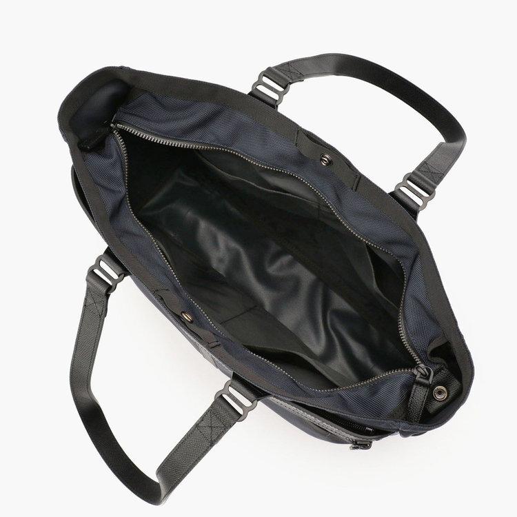 ブリーフィング BRIEFING FUSION SQ TOTE HD BRA203T05 通勤アイテム ビジネスバッグ 通勤バッグ 通学バッグ 横型トート 異素材コンビネーション 書類入れの画像