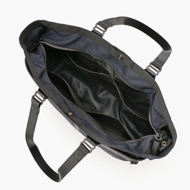 ブリーフィング BRIEFING FUSION SQ TOTE HD BRA203T05 通勤アイテム ビジネスバッグ 通勤バッグ 通学バッグ 横型トート 異素材コンビネーション 書類入れの画像