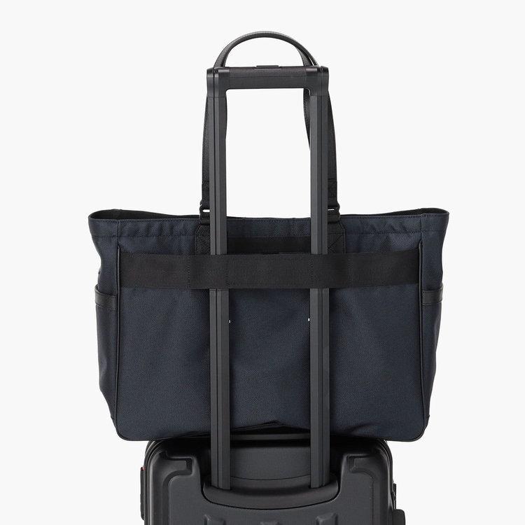 ブリーフィング BRIEFING FUSION SQ TOTE HD BRA203T05 通勤アイテム ビジネスバッグ 通勤バッグ 通学バッグ 横型トート 異素材コンビネーション 書類入れの画像