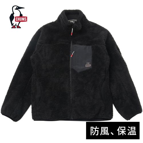 CHUMS / フリースジャケット/M/ポリエステル/BLK/無地/CH04-1350 CHUMS（チャムス） ボンディング フリース ジャケット CH04-1434