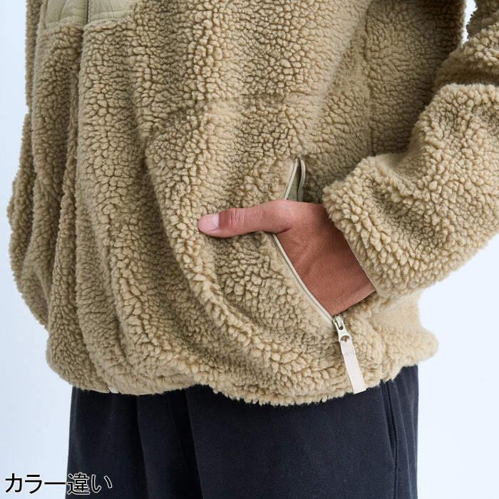 Quiksilver（クイックシルバー） ボアフリースブルゾン QJK244086 OWT