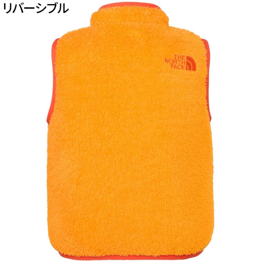 THE NORTH FACE フリースベスト オレンジ/ブラック THE NORTH FACE フリース ベスト オレンジ ブラック アウトドア 楽天