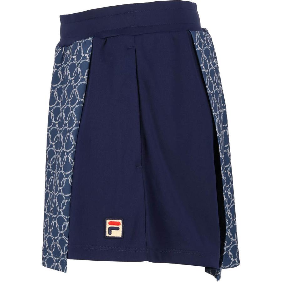 FILA ネイビー 花柄 セットアップ FILA（フィラ） フラワーリング柄 バックホールメッシュ ラップ