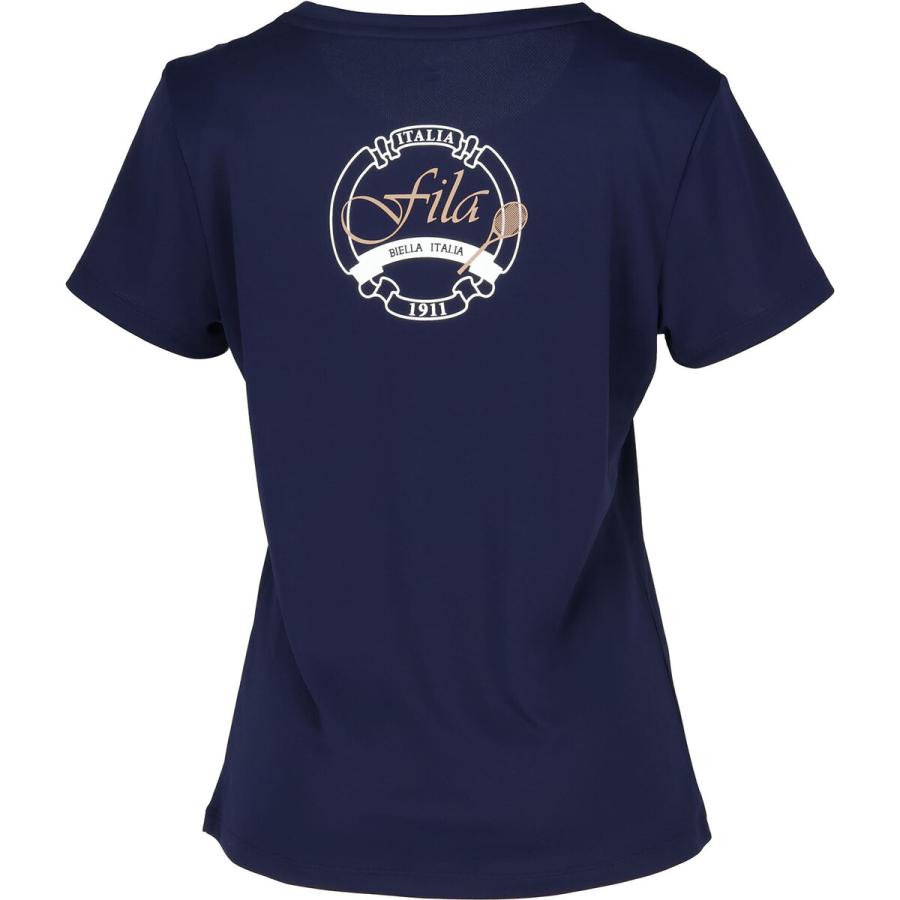FILA（フィラ） バックプリント バックホールメッシュ Tシャツ VL2953