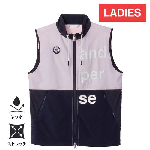 値下　and per se アンパスィ ベスト タグ付き新品　定価23100円 楽天市場】【40％OFF！セール！】アンパスィ/and per se (秋冬モデル