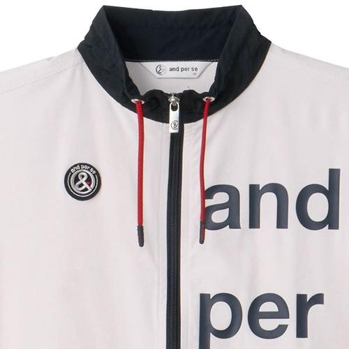 and per se（アンパスィ） バックウォームベスト AFF1003G1 レディース