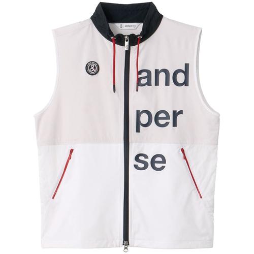 値下　and per se アンパスィ ベスト タグ付き新品　定価23100円 楽天市場】【40％OFF！セール】アンパスィ/and per se(秋冬モデル