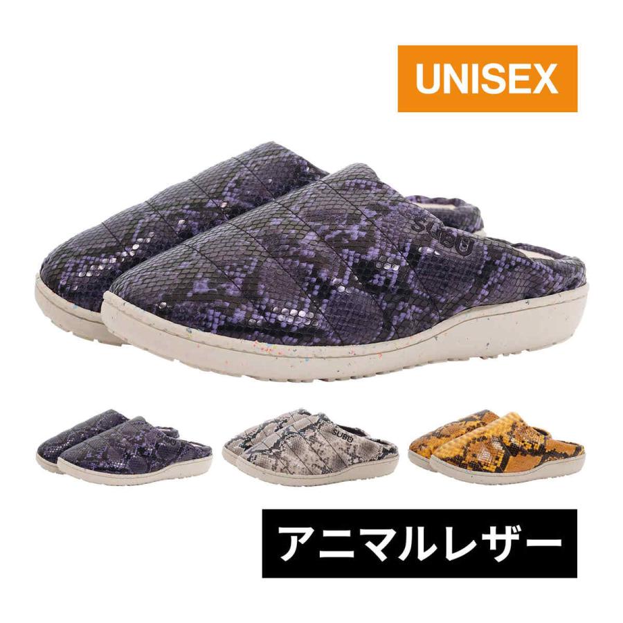 SUBU（スブ） ハレモケモ RE：パイソン 2024秋冬 スリッポンシューズ