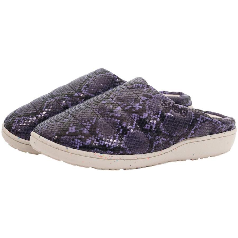 SUBU（スブ） ハレモケモ RE：パイソン 2024秋冬 スリッポンシューズ