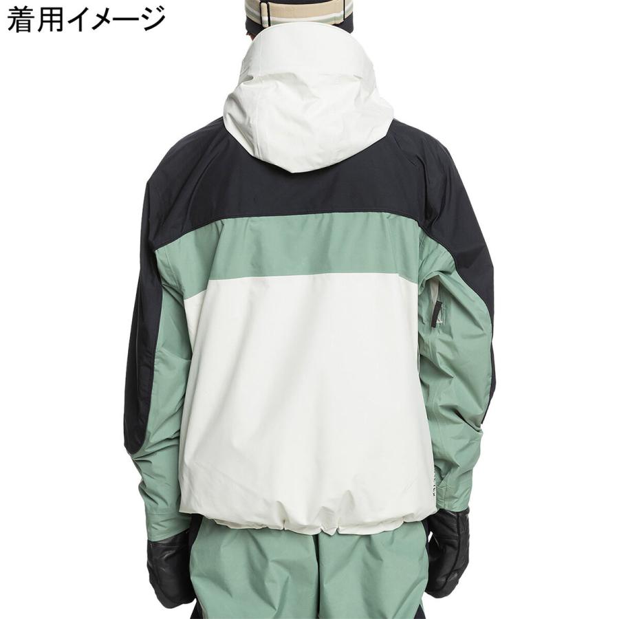 送料無料【QUIKSILVER】HIGH ALTITUDE ホワイトスノボ上下 【公式通販】