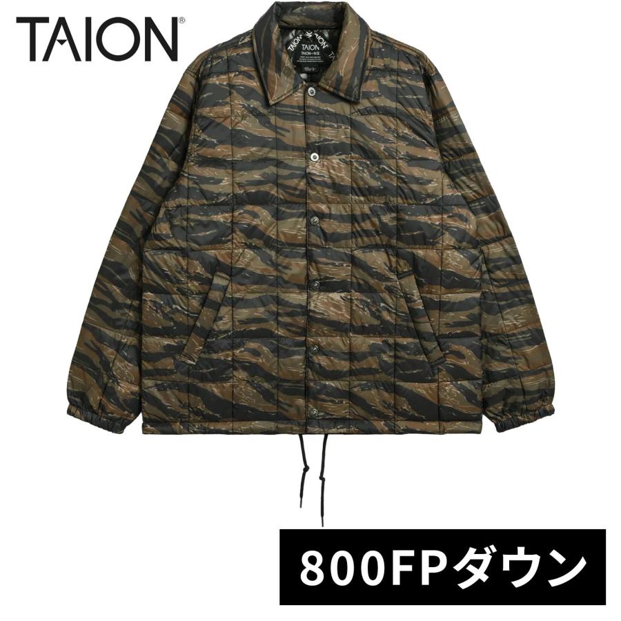 TAION（タイオン） ベーシック ダウンコーチジャケット TAION-109CHJ