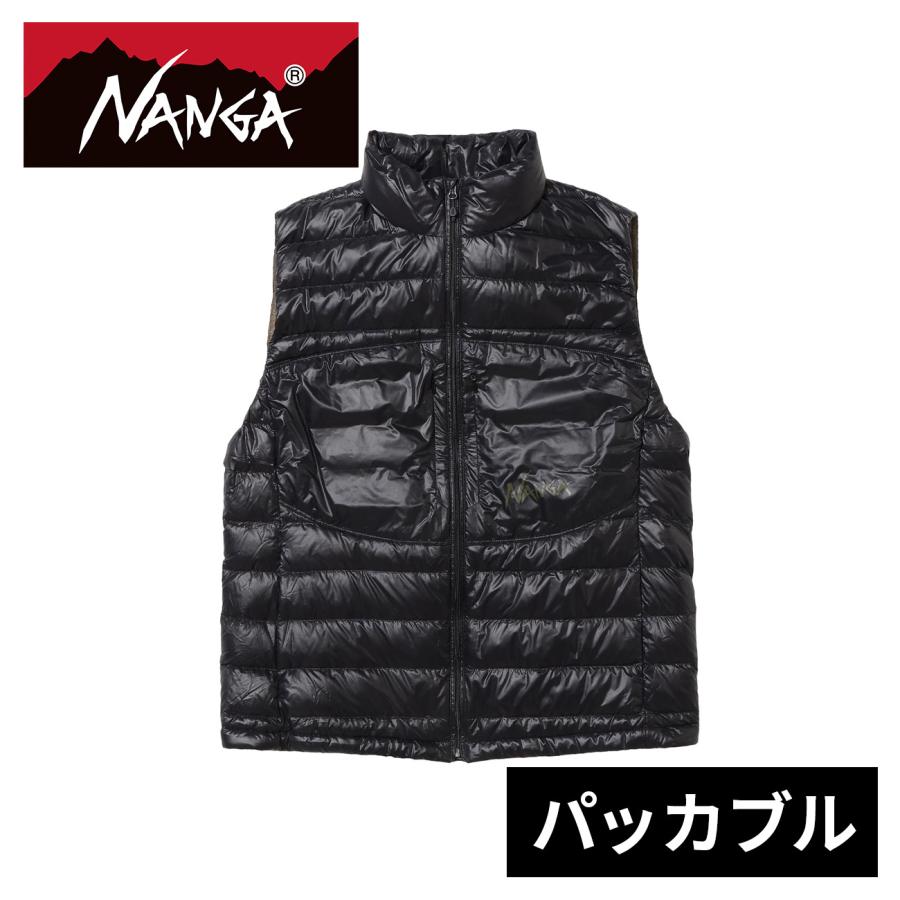 NANGA（ナンガ） アルティライト ダウンベストパッカブル メンズ