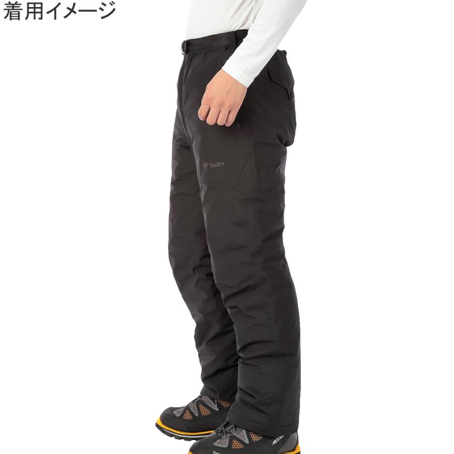 フォックスファイヤー Foxfire オーロラパンツ 5114192 ブラック メンズ レディース 2024年秋冬 インサレーションパンツ ロングパンツ 長ズボン 防寒_1