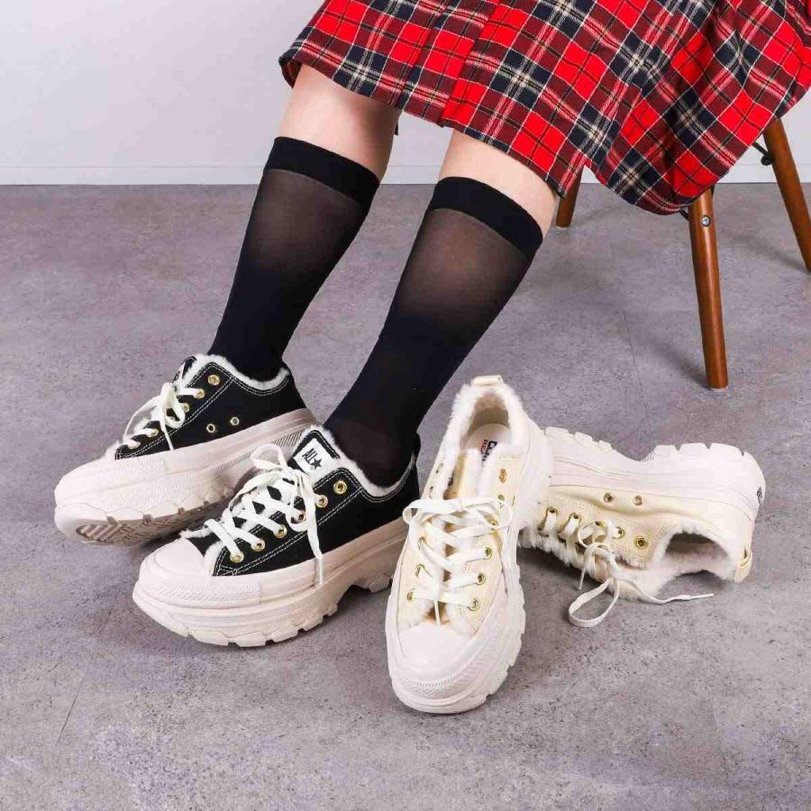 【OFF WHITE】<CONVERSE>オールスター トレックウェーブ ボア OFF WHITE】<CONVERSE>オールスター トレックウェーブ ボアの通販 by