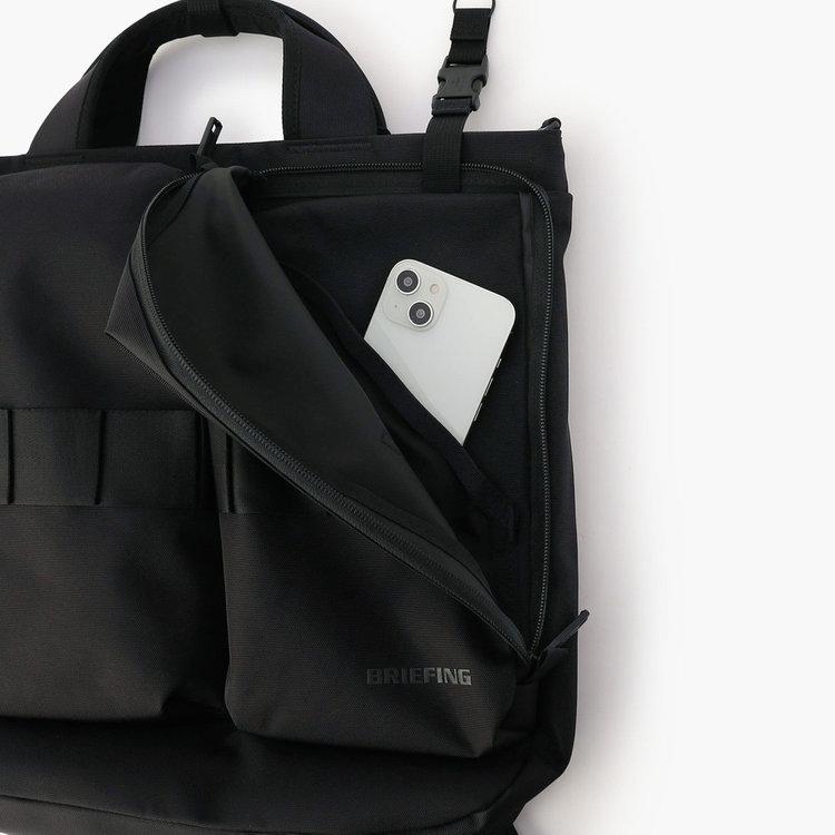 ブリーフィング BRIEFING SW フライヤーズ ヘルメットバッグ BRA243P04 010 ブラック 通勤アイテム 新学期 通勤かばん ショルダーバッグ バックパックの画像