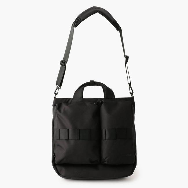 ブリーフィング BRIEFING SW フライヤーズ ヘルメットバッグ BRA243P04 010 ブラック 通勤アイテム 新学期 通勤かばん ショルダーバッグ バックパックの画像