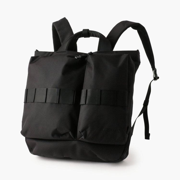 ブリーフィング BRIEFING SW フライヤーズ ヘルメットバッグ BRA243P04 010 ブラック 通勤アイテム 新学期 通勤かばん ショルダーバッグ バックパックの画像