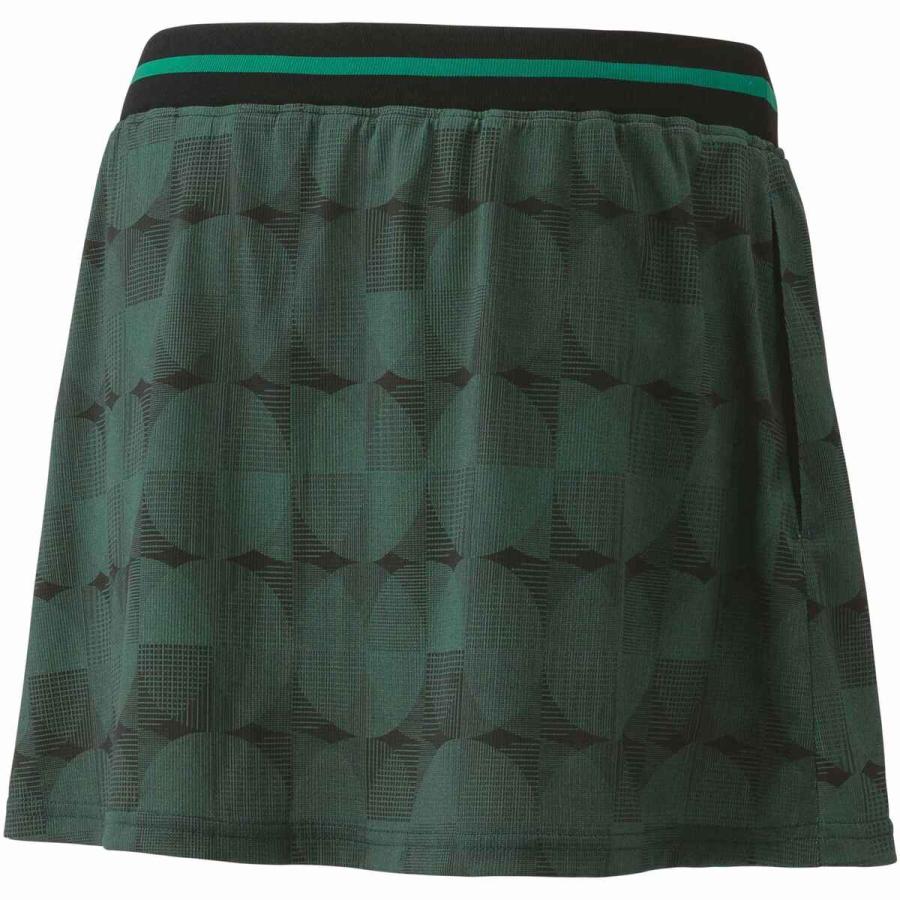 ヨネックス YONEX ウィメンズ スカート 26139 455 リーフグリーン レディース スコート テニス ウェア 試合 練習 部活 UVカット 吸汗 速乾 ソフトテニス JSTA_1