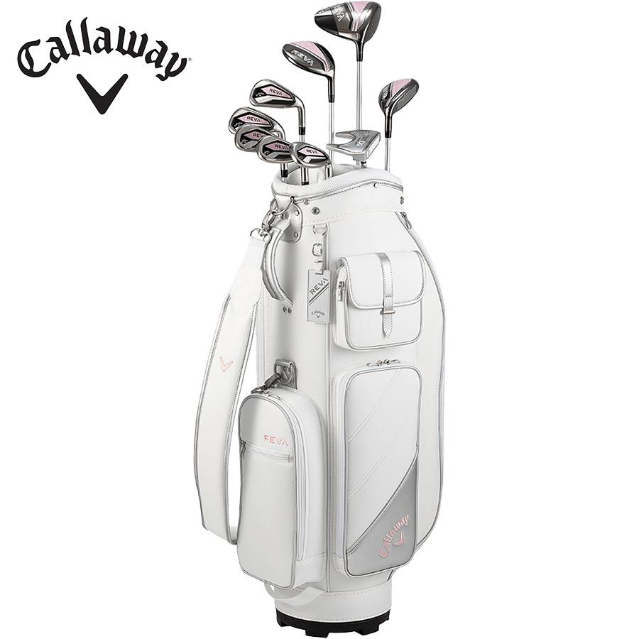 即使用‼️レディースゴルフセット9本GolfPlannerグリップ良好 Callaway（キャロウェイ） Callaway REVA パッケージセット 9本組 W1