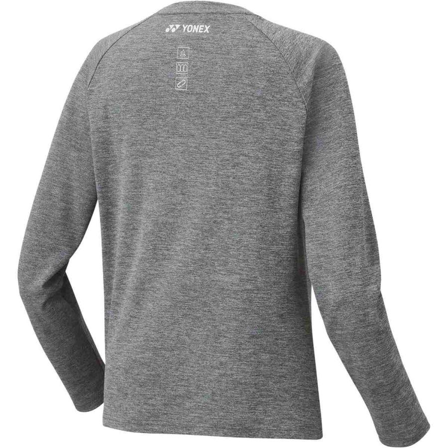 YONEX（ヨネックス） ロングスリーブTシャツ 16721 010 グレー