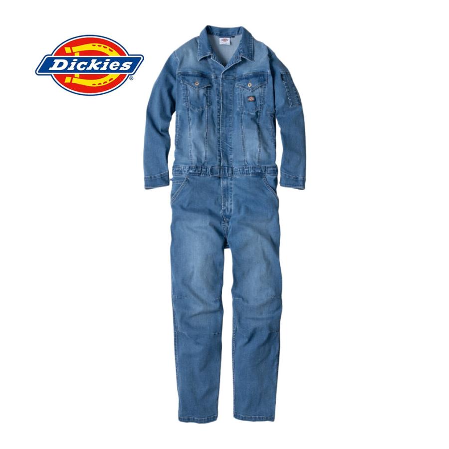 Dickies（ディッキーズ） ストレッチシルキーデニムツナギ D-686 51