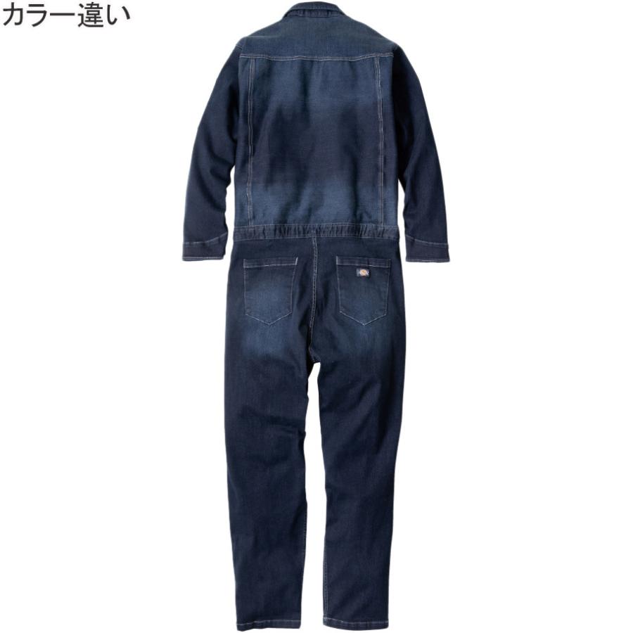 Dickies（ディッキーズ） ストレッチシルキーデニムツナギ D-686 51