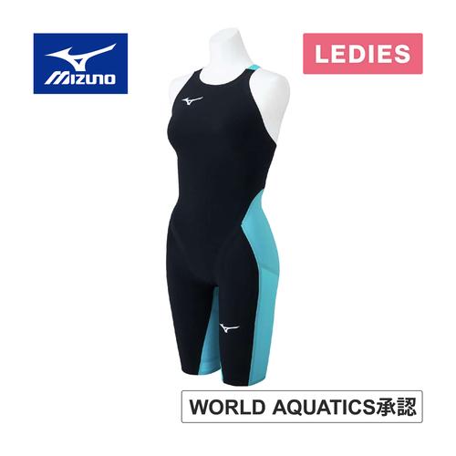 Mizuno GX・SONIC 6 CR ターコイズ　 M Mizuno GX SONIC 6 CR Men's Swim suits for Long Middle for race