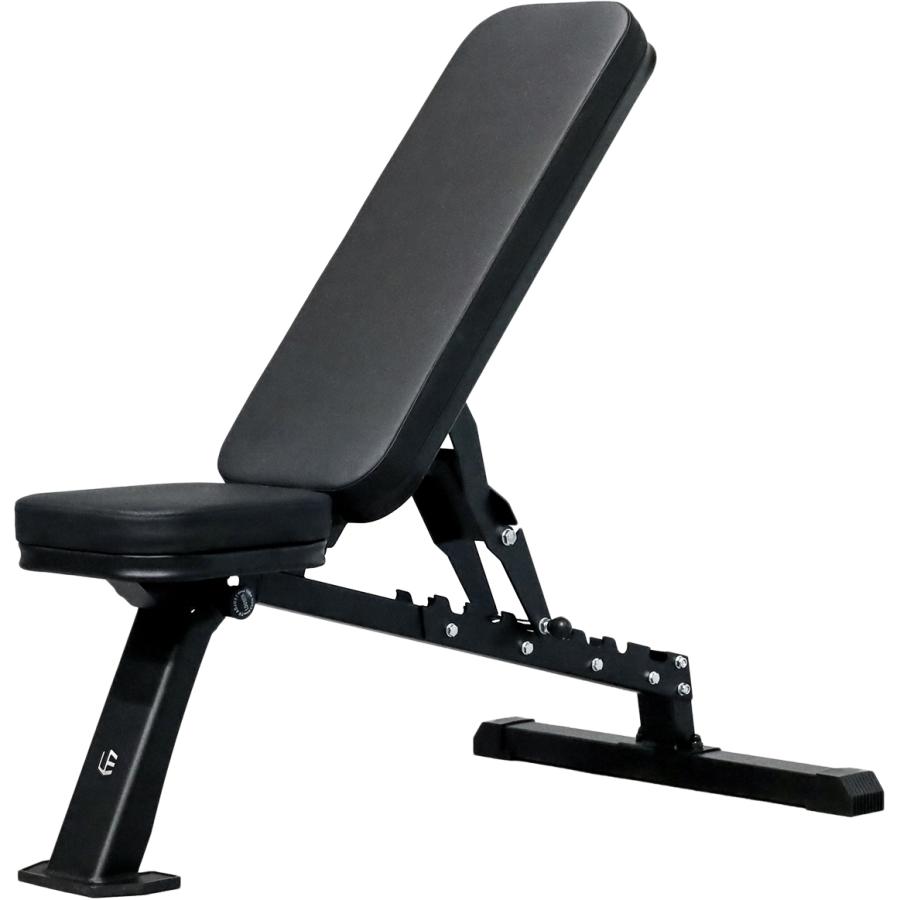 【リーディングエッジ】マルチポジション フラットベンチ ブラック LEADING EDGE（リーディングエッジ） ☆10%OFFクーポン 7/30-8/2