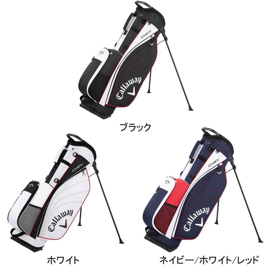 Callaway CHEV ゴルフバッグ レッド ブラック Callaway CHEV ゴルフバッグ レッド ブラック