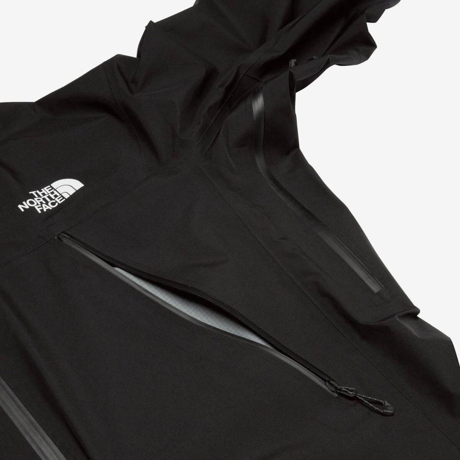 ザ・ノース・フェイス クライムライトジャケット NPW12501 K ブラック レディース 秋冬モデル アウター シェルジャケット 上着 フード付き ナイロンジャケットの画像