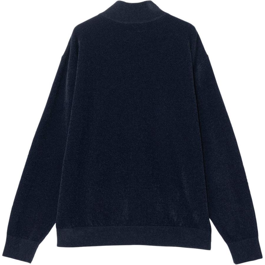 未使用品【アンパスィ】ジップアップセーター ネイビー 防風素材裏地付き M 未使用品【アンパスィ】ジップアップセーター ネイビー 防風素材裏地