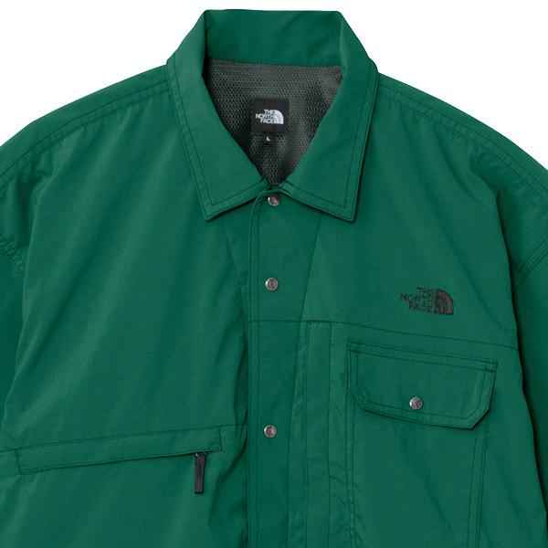 ノースフェイス　メンズコットンシャツ　ブルー＆グリーン2枚セット THE NORTH FACE（ザ ノースフェイス） ショートスリーブトリップ