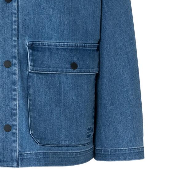 ヘリー・ハンセン HELLY HANSEN Updrift（R）ライトデニムジャケット HH12522 B ブルー メンズ レディース 2025春夏モデル デニムジャケット アウターの画像