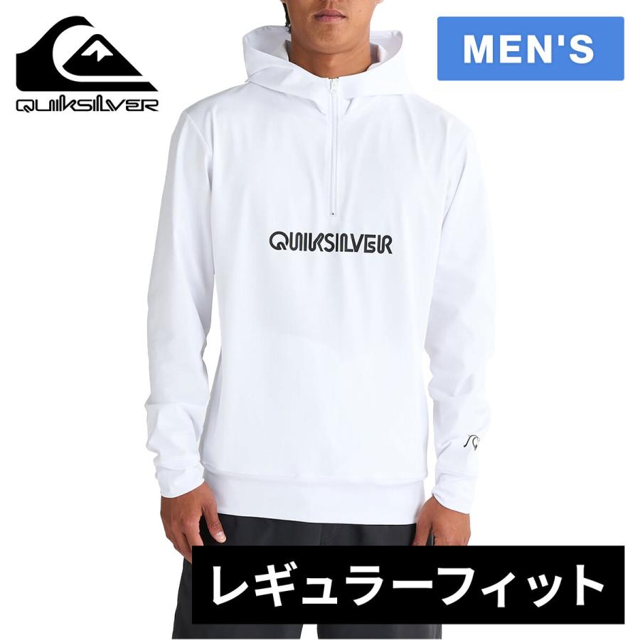 Quiksilver（クイックシルバー） ハーフジップ フーディ パーカー