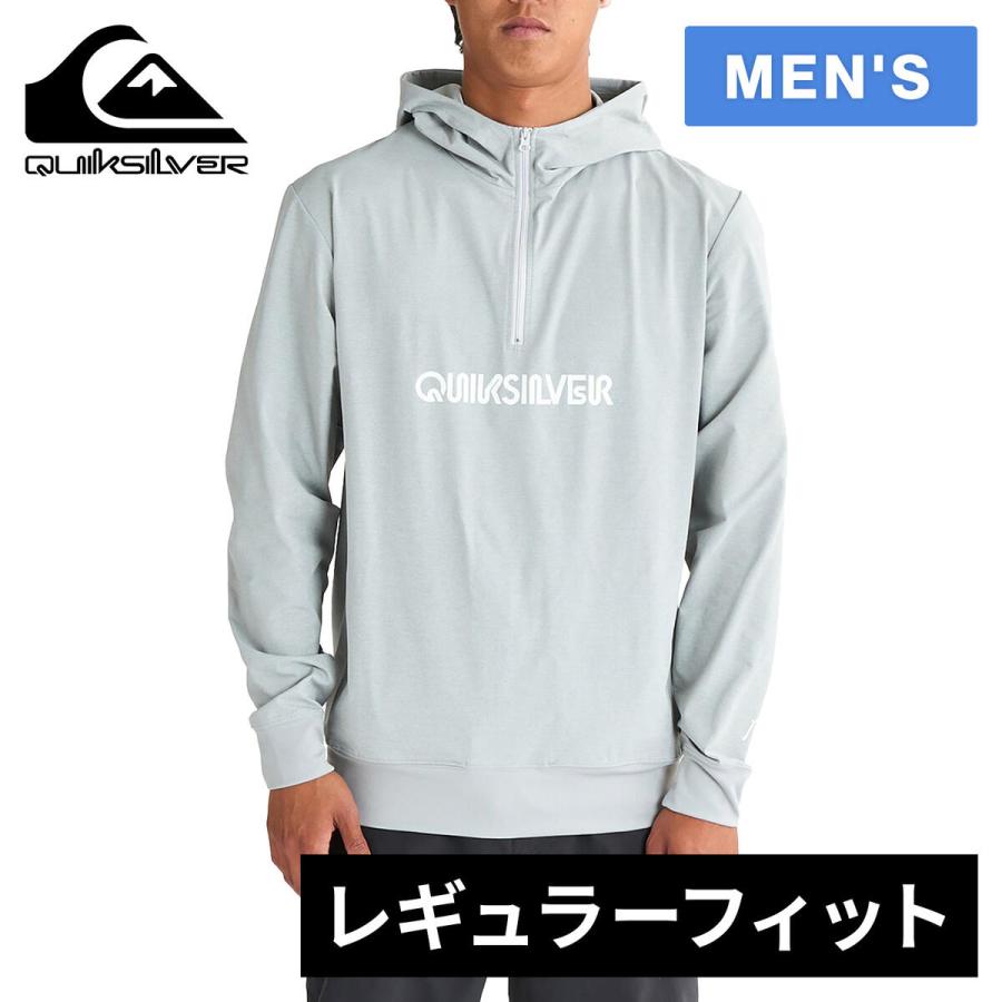 Quiksilver（クイックシルバー） ハーフジップ フーディ パーカー