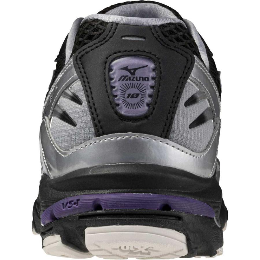 ミズノ MIZUNO ウエーブライダー10 D1GA2506 01 ブラック×ブラック×シルバー メンズ レディース 2025春夏モデル スニーカー 2E相当 カジュアルシューズ_3