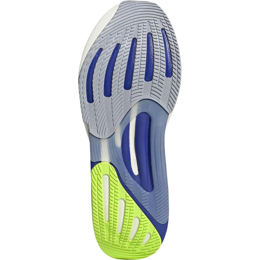 アディダス adidas スーパーノヴァ ソリューション 2.0 ランニング IH2581 ホワイト/レモン/ブルー メンズ ランニングシューズ 陸上 ランキング ウォーキングの画像