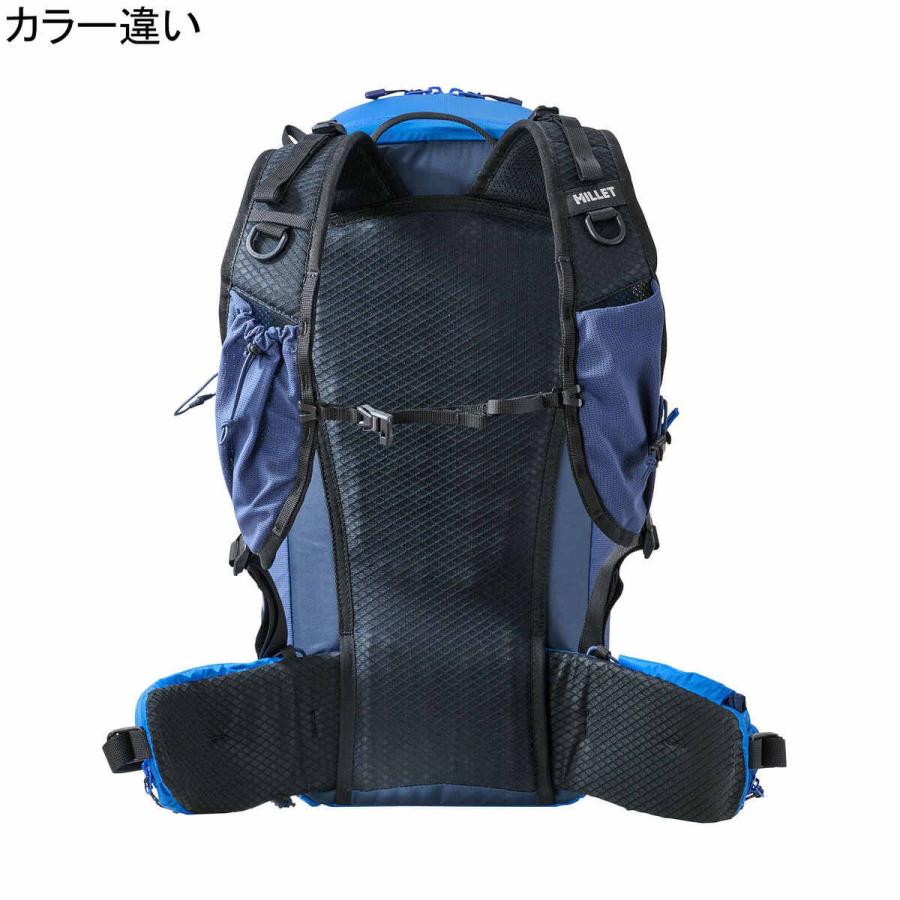 ミレー MILLET GRX 22 MIS01303 BLACK - NOIR ブラックノワール アウトドア リュックサック バックパック ハイキング 耐久性 軽量 通気性 バッグ 鞄 かばん | MILLET | 01