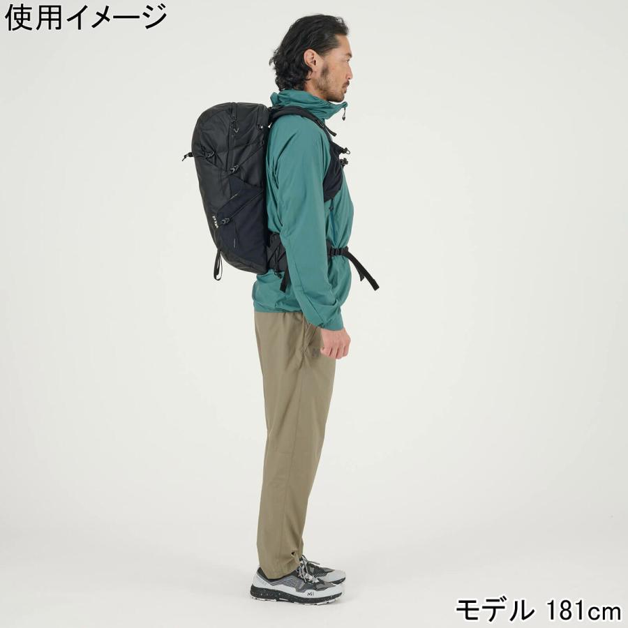 ミレー MILLET GRX 22 MIS01303 BLACK - NOIR ブラックノワール アウトドア リュックサック バックパック ハイキング 耐久性 軽量 通気性 バッグ 鞄 かばん | MILLET | 07